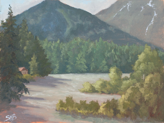 Jen's View of the Trail River