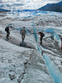 That crack is a long way down there